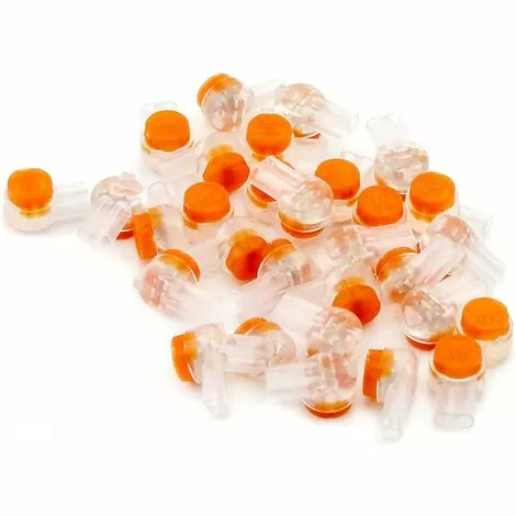 FVBJD 200Pcs Connecteurs Épissure UY2, Connecteurs De Câble Téléphonique Pour Câble De Données Câble Téléphone (K2) 1 FVBJD 200Pcs Connecteurs Épissure UY2, Connecteurs De Câble Téléphonique Pour Câble De Données Câble Téléphone (K2)