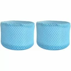 TINOR Lot De 2 Filets De Protection Compatibles Avec Mspa Le Filtre De Spa, Couvercle En Maille Pour Mspa 90 Filtre De Rechange Plis