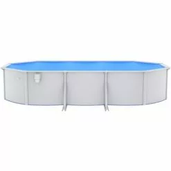 VidaXL Piscine Avec Pompe Filtrante à Sable Et échelle 610x360x120 Cm -Pompe et filtre de piscine Soldes 58970305 4