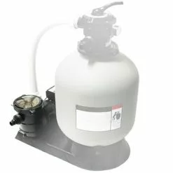 VICCO Pompe De Piscine Noir Avec Préfiltre 16 M³ VitaliSpa -Pompe et filtre de piscine Soldes 59119749 4