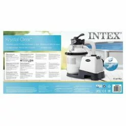 Intex 26644 Ex 28644 Filtre à Sable Epurateur Purificateur Piscine Hors-sol 4500 Lt/hr -Pompe et filtre de piscine Soldes 5915004 3