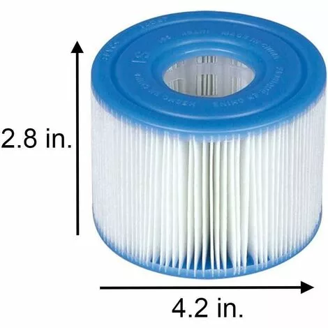 AOUGO 29001E Cartouche De Piscine PureSpa S1 Facile à Installer (2 Filtres) 2 AOUGO 29001E Cartouche De Piscine PureSpa S1 Facile à Installer (2 Filtres) – Image 2