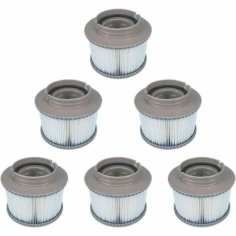 AOUGO Lot De 6 Filtres De Rechange Pour MSPA FD2089 Pour Pompes à Cartouche Pour Tous Les Spas Actuels Chez MSPA 1 AOUGO Lot De 6 Filtres De Rechange Pour MSPA FD2089 Pour Pompes à Cartouche Pour Tous Les Spas Actuels Chez MSPA