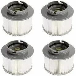 DECKON Lot De 4 Cartouches Filtrantes De Rechange Pour Bubble Spa (Version Améliorée 2020 Pour S'adapter à Tous Les Modèles)