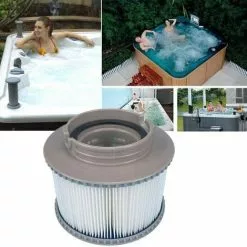 DECKON Lot De 4 Cartouches Filtrantes De Rechange Pour Bubble Spa (Version Améliorée 2020 Pour S'adapter à Tous Les Modèles) -Pompe et filtre de piscine Soldes 59386981 5