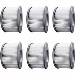 EINEMGELD Lot De 6 Filtres De Jacuzzi Pour Piscines Gonflables MSPA, Version Améliorée, Cartouche De Filtre Compatible Avec Tous Les Jacuzzi Actuels