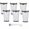 EINEMGELD Lot De 6 Filtres Pour Aspirateur Ergorapido AEG CX7 CX7-2 Filtre De Remplacement, Filtres Hepa De Remplacement Avec 1 Brosse De Nettoyage