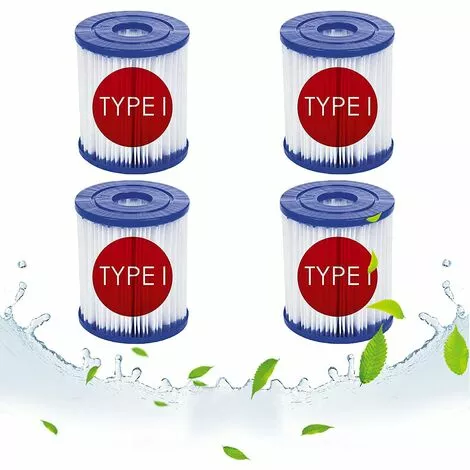 BENOBBY KIDS Lot De 4 Filtres Pour Type I Remplace Les Cartouches Filtrantes, Filtre Pompe Piscine , Accessoire Pour Le Nettoyage De La Piscine Pour 1 BENOBBY KIDS Lot De 4 Filtres Pour Type I Remplace Les Cartouches Filtrantes, Filtre Pompe Piscine , Accessoire Pour Le Nettoyage De La Piscine Pour