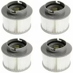 GRID COOL Lot De 4 Cartouches Filtrantes De Rechange Pour Bubble Spa (Version Améliorée 2020 Pour S'adapter à Tous Les Modèles)