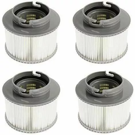 GRID COOL Lot De 4 Cartouches Filtrantes De Rechange Pour Bubble Spa (Version Améliorée 2020 Pour S'adapter à Tous Les Modèles) 1 GRID COOL Lot De 4 Cartouches Filtrantes De Rechange Pour Bubble Spa (Version Améliorée 2020 Pour S'adapter à Tous Les Modèles)
