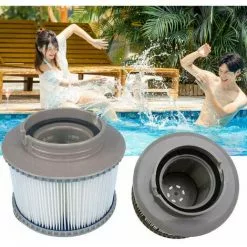 GRID COOL Lot De 4 Cartouches Filtrantes De Rechange Pour Bubble Spa (Version Améliorée 2020 Pour S'adapter à Tous Les Modèles) 8 GRID COOL Lot De 4 Cartouches Filtrantes De Rechange Pour Bubble Spa (Version Améliorée 2020 Pour S'adapter à Tous Les Modèles) -Pompe et filtre de piscine Soldes 60029995 4