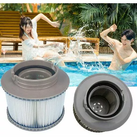 GRID COOL Lot De 4 Cartouches Filtrantes De Rechange Pour Bubble Spa (Version Améliorée 2020 Pour S'adapter à Tous Les Modèles) 4 GRID COOL Lot De 4 Cartouches Filtrantes De Rechange Pour Bubble Spa (Version Améliorée 2020 Pour S'adapter à Tous Les Modèles) – Image 4