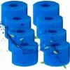 STARLIGHT Éponge Filtre S1 Pour Spa,Cartouche Filtre Piscine Pour Intex,Type S1 Pour Intex 29001 E Pure Spa,Réutilisables Et Lavables, Filtre En Mousse Pour Spa, Piscine (8 Pcs),STAR.L