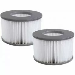 ILOVEMILAN Pack De 2 Cartouches Filtrantes De Rechange Pour Piscine Gonflable Mspa, Jacuzzi De Haute Qualité
