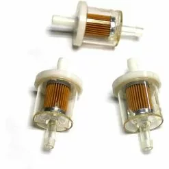 OUSUDELA 3 X Filtre à Carburant Essence Filtre Tondeuse Autoportée Tracteur à Pelouse Nombreuses Moteurs 691035 Remp 493629 695666
