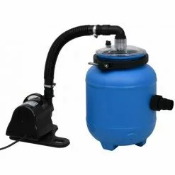 YOUTHUP Pompe De Filtration De Piscine Noir Et Bleu 4 M³/h 9 YOUTHUP Pompe De Filtration De Piscine Noir Et Bleu 4 M³/h -Pompe et filtre de piscine Soldes 60366037 5