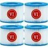 JOORRT Cartouche Defiltre Piscine Type VI, Pour Bestway Type VI Pool Filter, 4Pcs