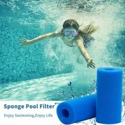 JOORRT Éponge Filtrante Type A, Filtre Éponge Cartouche Réutilisables Et Lavables -Pompe et filtre de piscine Soldes 60668107 5