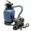WILTEC Filtre à Sable Et Particules Système De Filtration Pompe De Filtrage Piscine Swimmingpool