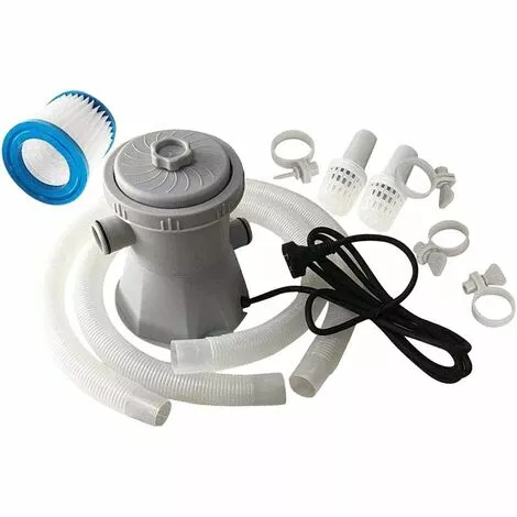 BENOBBY KIDS Pompe De Filtrages Pour Les Piscines Hors-sol, Piscine Circulation Filtre Pompe Pompe à Eau Cartouche Piscine Filtres Pompe électrique Piscine Filtre Pompe 1 BENOBBY KIDS Pompe De Filtrages Pour Les Piscines Hors-sol, Piscine Circulation Filtre Pompe Pompe à Eau Cartouche Piscine Filtres Pompe électrique Piscine Filtre Pompe