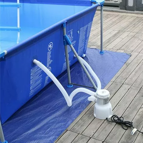 BENOBBY KIDS Pompe De Filtrages Pour Les Piscines Hors-sol, Piscine Circulation Filtre Pompe Pompe à Eau Cartouche Piscine Filtres Pompe électrique Piscine Filtre Pompe 3 BENOBBY KIDS Pompe De Filtrages Pour Les Piscines Hors-sol, Piscine Circulation Filtre Pompe Pompe à Eau Cartouche Piscine Filtres Pompe électrique Piscine Filtre Pompe – Image 3