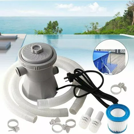 BENOBBY KIDS Pompe De Filtrages Pour Les Piscines Hors-sol, Piscine Circulation Filtre Pompe Pompe à Eau Cartouche Piscine Filtres Pompe électrique Piscine Filtre Pompe 4 BENOBBY KIDS Pompe De Filtrages Pour Les Piscines Hors-sol, Piscine Circulation Filtre Pompe Pompe à Eau Cartouche Piscine Filtres Pompe électrique Piscine Filtre Pompe – Image 4
