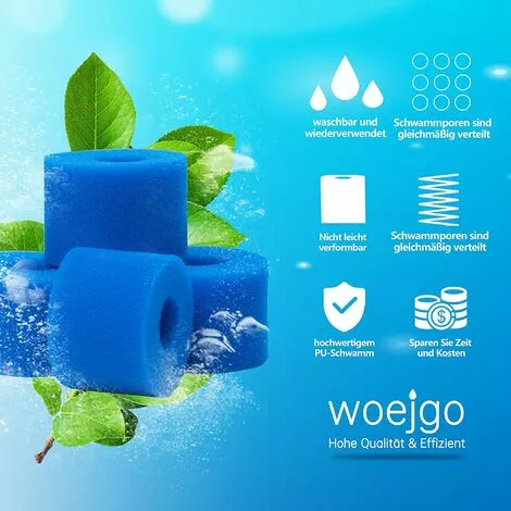 BENOBBY KIDS Lot De 4 Cartouches Filtrantes éponge Type S1 Pour Piscin 3 BENOBBY KIDS Lot De 4 Cartouches Filtrantes éponge Type S1 Pour Piscin – Image 3