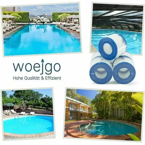 CLEGGFR 12PCS Cartouches Filtrantes Pour Piscine De Type VI Pour Bestway Taille 6 58323,LO-Ron 4 CLEGGFR 12PCS Cartouches Filtrantes Pour Piscine De Type VI Pour Bestway Taille 6 58323,LO-Ron – Image 4