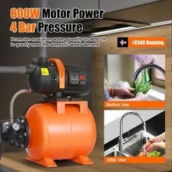 Pompe De Surpression Automatique TOPSHAK TS-WP3 800W 3600L/h -Pompe et filtre de piscine Soldes 63645846 5