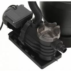 SUPERMARKET Filtre à Sable De Piscine Avec Vanne 6 Voies Noir SUHB-93396 9 SUPERMARKET Filtre à Sable De Piscine Avec Vanne 6 Voies Noir SUHB-93396 -Pompe et filtre de piscine Soldes 63658051 5