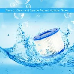 GRID COOL Filtre Filtre VI Pour Bestway, Filtre De Bain à Remous, Filtre De Piscine Pour Paris, 2 Filtres -Pompe et filtre de piscine Soldes 63658628 5