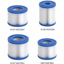 TANCYCO Cartouches De Filtre De Piscine Pour Remplacement De Pompes De Filtre De Piscine De Filtre à Cartouche Intex Type D 9 TANCYCO Cartouches De Filtre De Piscine Pour Remplacement De Pompes De Filtre De Piscine De Filtre à Cartouche Intex Type D -Pompe et filtre de piscine Soldes 63781586 5