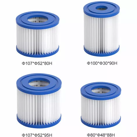 TANCYCO Cartouches De Filtre De Piscine Pour Remplacement De Pompes De Filtre De Piscine De Filtre à Cartouche Intex Type D 5 TANCYCO Cartouches De Filtre De Piscine Pour Remplacement De Pompes De Filtre De Piscine De Filtre à Cartouche Intex Type D – Image 5