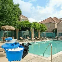 FOZIY Boule Filtrante De Piscine 700g, Filtre En Fibre，Fonepro -Pompe et filtre de piscine Soldes 63838848 3