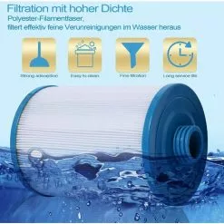 MOWZE 2 X Spa Cartouche De Filtre , Jacuzzi Remplacement Filtre, Spa Entreprise Jacuzzi 7 MOWZE 2 X Spa Cartouche De Filtre , Jacuzzi Remplacement Filtre, Spa Entreprise Jacuzzi -Pompe et filtre de piscine Soldes 63869937 3