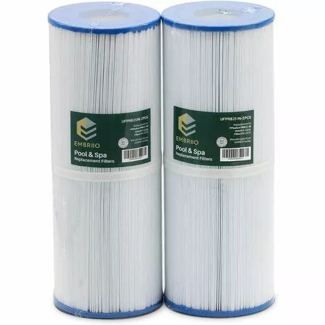 MOWZE Cartouche De Rechange Pour Pompe De Filtre PRB25-IN Convient Pour Pleatco PRB25-IN Darlly 42513 Europe SC704 Unicel C-4326 FC-2375 Magnum RD25 Spa - Eau Propre Et Salubre - 2 Pack 2 Pack 1 MOWZE Cartouche De Rechange Pour Pompe De Filtre PRB25-IN Convient Pour Pleatco PRB25-IN Darlly 42513 Europe SC704 Unicel C-4326 FC-2375 Magnum RD25 Spa - Eau Propre Et Salubre - 2 Pack 2 Pack