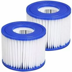 MOWZE Lot De 4 Cartouche De Rechange Pour Filtre Cartouche Filtrante VI,pour Pool Filtre à Cartouche Piscine -Pompe et filtre de piscine Soldes 63869987 5
