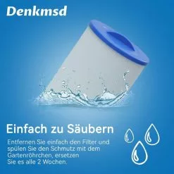 MOWZE Lot De 2 Filtres Pour Spa, Pour Unicel 6CH-940, Pour Pleatco PWW50P3, Pour Waterway Front Access Skimmer Et Filbur FC-0359 -Pompe et filtre de piscine Soldes 63870005 4