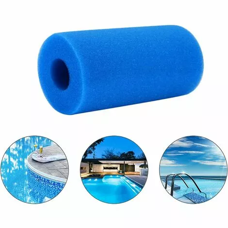 AOUGO Cartouche De Filtre En Mousse De Piscine Cartouche De Filtre à Eau Réutilisable Lavable Colonne D'éponge De Filtre De Piscine 1 AOUGO Cartouche De Filtre En Mousse De Piscine Cartouche De Filtre à Eau Réutilisable Lavable Colonne D'éponge De Filtre De Piscine