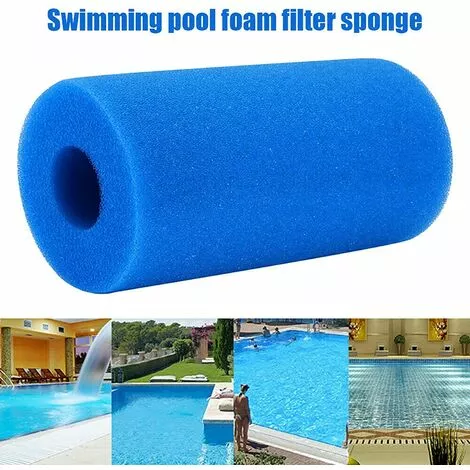 AOUGO Cartouche De Filtre En Mousse De Piscine Cartouche De Filtre à Eau Réutilisable Lavable Colonne D'éponge De Filtre De Piscine 5 AOUGO Cartouche De Filtre En Mousse De Piscine Cartouche De Filtre à Eau Réutilisable Lavable Colonne D'éponge De Filtre De Piscine – Image 5