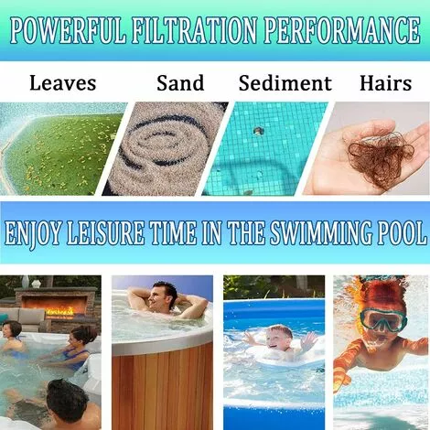 TINOR Paquet De 2 Cartouches Filtrantes VI De Rechange Pour Filtre De Piscine Bestway VI Pour Miami, Vegas, Palm Springs, Monaco, Taille Bestway, Accessoires De Filtre De Rechange 5 TINOR Paquet De 2 Cartouches Filtrantes VI De Rechange Pour Filtre De Piscine Bestway VI Pour Miami, Vegas, Palm Springs, Monaco, Taille Bestway, Accessoires De Filtre De Rechange – Image 5