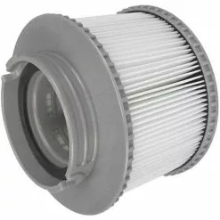 LYCXAMES Lot De 2 Cartouches Filtrantes Pour Piscine, Accessoires De Filtre De Nettoyage De Piscine Gonflable De Rechange Pour Spa, Cartouche De Filtre Antimicrobienne Pour Spa Facile à Installer -Pompe et filtre de piscine Soldes 64083437 4