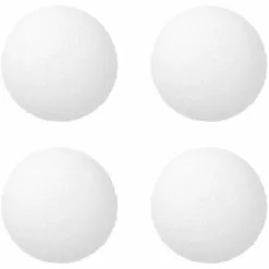 TANCYCO 4 Pièces Boules Filtrantes En éponge Blanche Boule De Filtre De Nettoyage De Piscine Réutilisable écologique