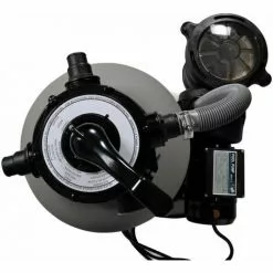 TANCYCO Pompe à Filtre à Sable 600 W 17000 L/h -Pompe et filtre de piscine Soldes 64395717 3