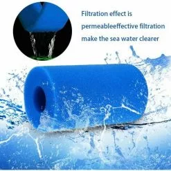 BENOBBY KIDS Lot De 4 Éponge Filtrante , Éponges Filtrantes Pour Piscine - Bleu - 200 X 100 Mm - Pour Filtre Piscine, Réutilisables Et Lavables, Filtre En Mousse Pour Spa, Piscine 9 BENOBBY KIDS Lot De 4 Éponge Filtrante , Éponges Filtrantes Pour Piscine - Bleu - 200 X 100 Mm - Pour Filtre Piscine, Réutilisables Et Lavables, Filtre En Mousse Pour Spa, Piscine -Pompe et filtre de piscine Soldes 64406631 5