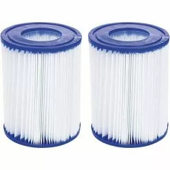 MEZHENG Lot De 2 Cartouches De Filtre Pour Piscine Intex Type A