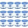 Dontodent 12PCS Cartouches Filtrantes Pour Piscine De Type VI Pour Bestway Taille 6-58323
