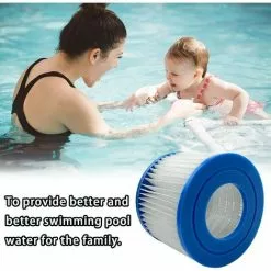 AOUGO Cartouche De Filtre De Bain à Remous Type VI De Remplacement Pour Filtres De Spa - 90352E 58323E 58323 Filtre De Pompe De Piscine (lot De 6) -Pompe et filtre de piscine Soldes 64616149 5