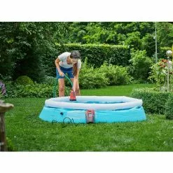 Einhell Pompe D’évacuation D’eau Claire Sans Fil GE-SP 18 LL Li-Solo Power X-Change (18 V, Aspiration à Plat Jusqu’à 1 mm, 108 W, 4 500 L/h, 0,8 bar) Livré Sans Batterie Ni Chargeur -Pompe et filtre de piscine Soldes 64757688 3