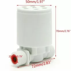 QERSTA Vanne à Bille Flottante Automatique, Vanne De Contrôle Du Niveau D'eau F/réservoir D'eau -Pompe et filtre de piscine Soldes 65040128 5